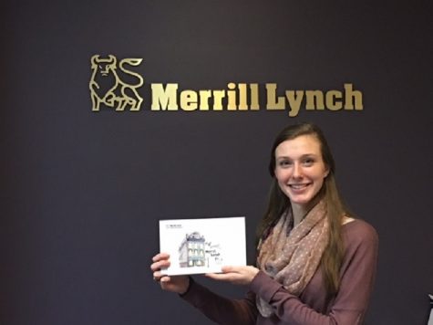 Merrill Lynch Recognizes THS student Layne Hubble