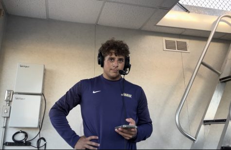 Senior Shant Pamboukian Adjusts to Role as Lone Sports Broadcaster